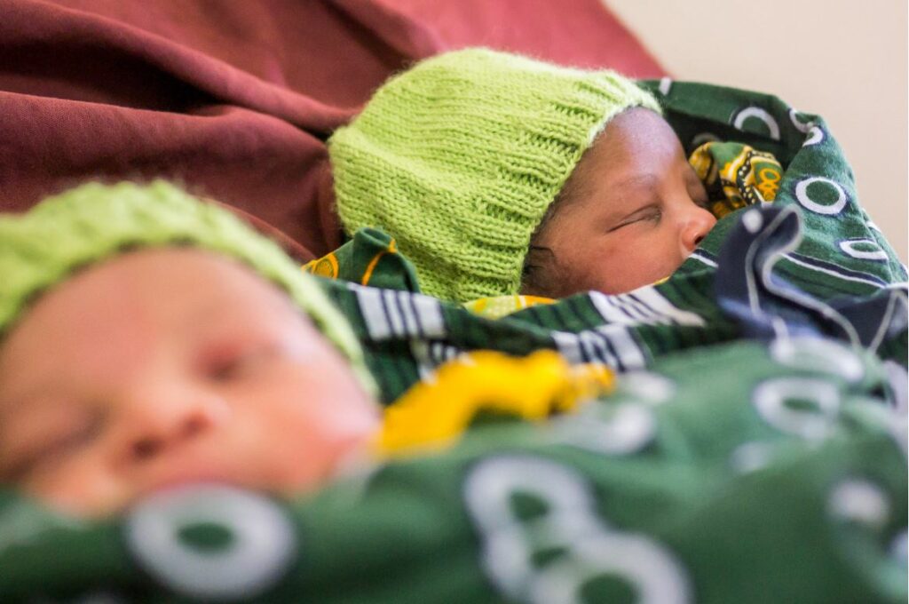 Newborns in Tanzania